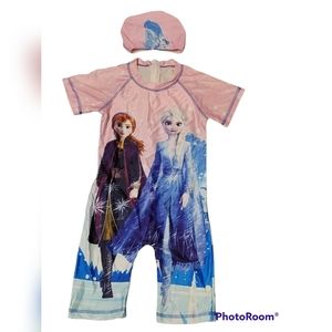 Girls swim suit one piece size 4-5 years